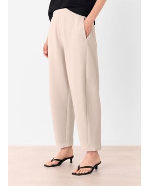 Whistles Barrel Leg Jersey Jogger - Pink