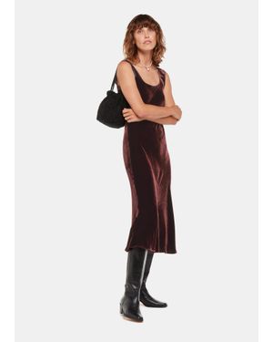 Hai Hai Velvet Sienna Dress - White
