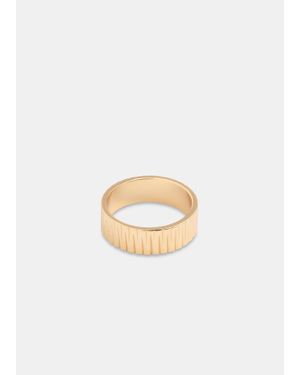 Whistles Textured Ring - White