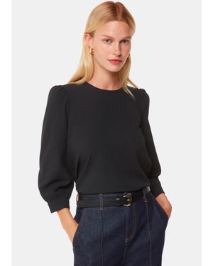 Whistles Zenni Blouse - Black