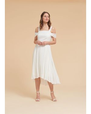 Whistles Clementine Wedding Dress - Natural