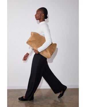 Whistles Ponte Wide Leg Trouser - White