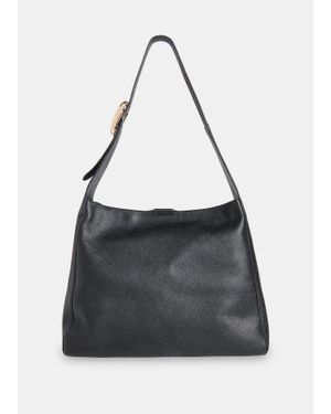 Whistles Mabel Buckle Detail Tote Bag - Black