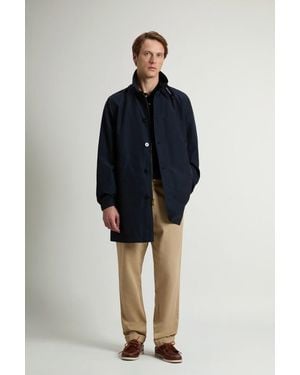 Woolrich Lamar-Overjas Van Light Ramar Blauw Grootte