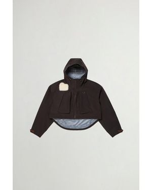 Woolrich Wasserdichte Jacke Aus Recyceltem, Dreilagigem Gore-Tex-Gewebe Größe - Schwarz
