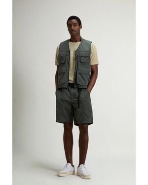 Woolrich Bodywarmer Van Olmetex-Nylon Groen Grootte - Meerkleurig