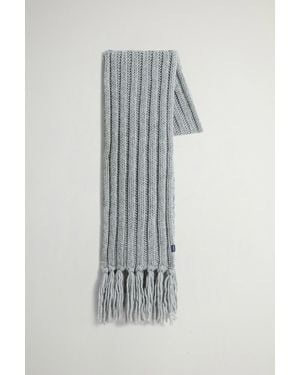 Woolrich Geribbelde Chunky-Sjaal Van Wol- En Alpacamix Grootte - Meerkleurig