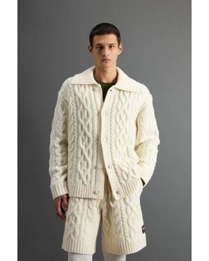 Woolrich Cardigan - Natural