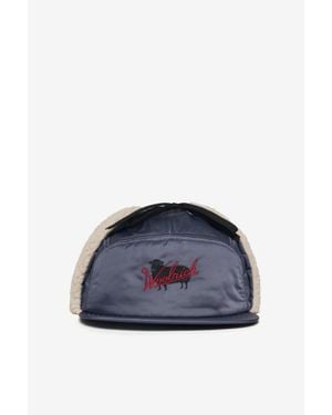Woolrich Pet Met Oorwarmers Blauw Grootte