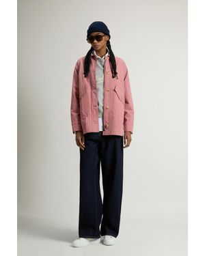 Woolrich Jack Van Limonta-Katoenmix Roze Grootte - Rood