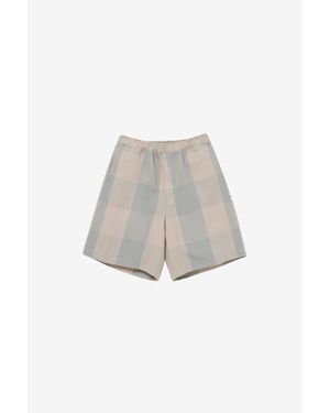 Woolrich Karierte Shorts Aus Reiner Baumwolle Größe - Weiß