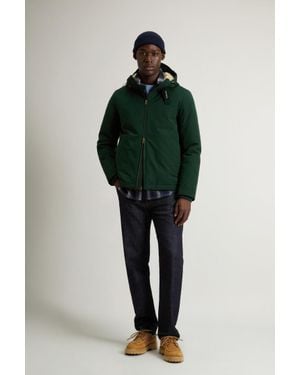 Woolrich Herren Jacke Pacific Aus Mountain Cloth Grün Größe