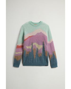 Woolrich Crewneck Jumper - Multicolour