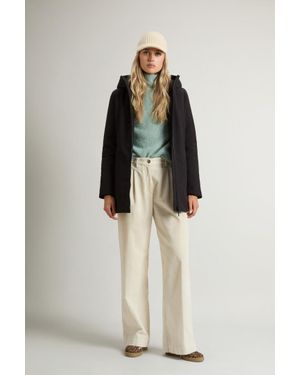 Woolrich Firth Parka Van Tech Softshell Zwart Grootte
