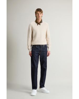 Woolrich Herren Hose Aus Stretchdenim Blau Größe - Natur