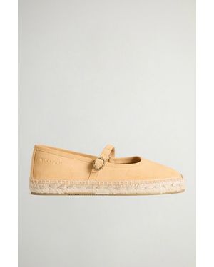 Woolrich Candela-Espadrilles Van Suède Grootte - Naturel