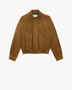 Saint Laurent Bomber De Ante - Neutro