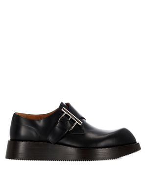 McQueen Creeper Schwarze Schnallen-Loafer