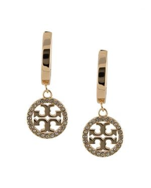 Tory Burch Miller Goldkristall-Ohrringe - Mettallic
