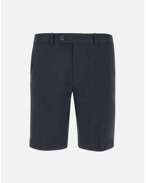Rrd Blaue Stretch-Chino-Shorts