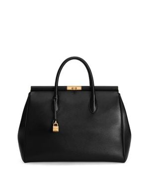 Dolce & Gabbana Sizilien Schwarze Tragetasche