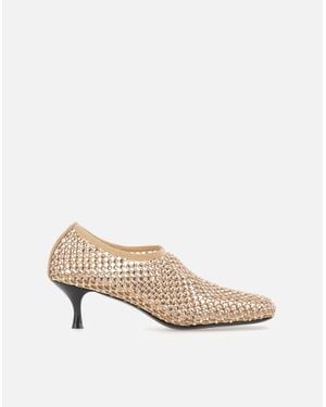 Strategia R14 Connie Rosa Sand Rhinestone Pumps - Natur