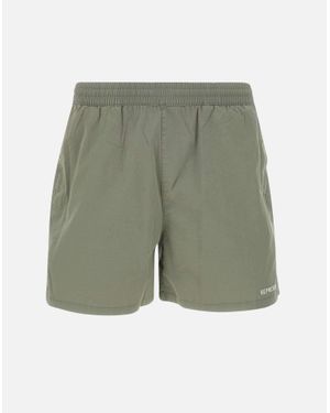Represent Graue Sage Stretch-Baumwollshorts - Grün