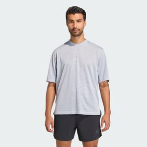 adidas T-Shirt D4T Primelift Essentials Workout Mesh - Bianco
