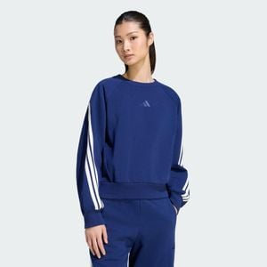 adidas Kit 3-Stripes Sweatshirt Donna - Blu