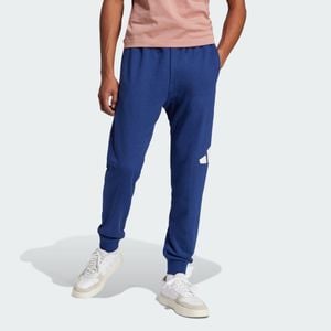 adidas Pantaloni Essentials Big Logo French Terry - Blu