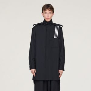 adidas Y-3 Refined Wool Overshirt - Blu
