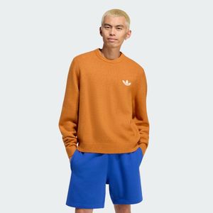 adidas Maglione Trefoil Essentials Fully Knit - Arancione