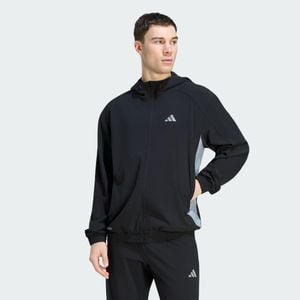 adidas Giacca Da Allenamento Tech Apparel Colour Block - Nero