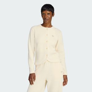 adidas Cardigan Prem Ess Chenille Button Up - Neutro