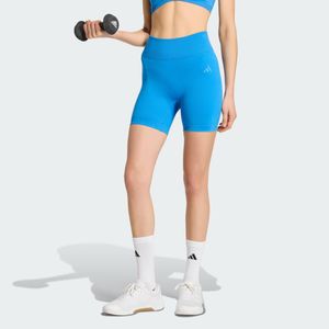 adidas Leggings Workout Essentials Knit Scrunch 5 Inch - Blu