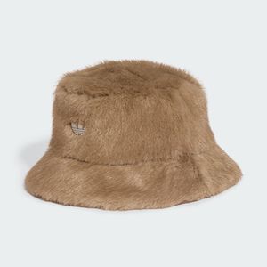 adidas Cappello Fur Bucket - Marrone