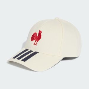 adidas Berretto Da Baseball France Rugby Training Wear - Bianco