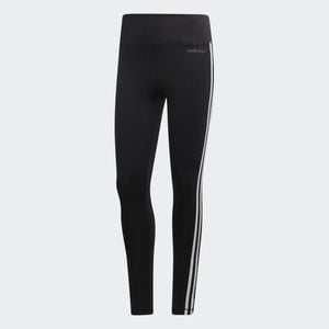 adidas Tight Lunghi Design 2 Move 3-Stripes High-Rise - Nero