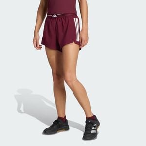 adidas Pantaloncini Hyperglam A 3 Strisce - Rosso