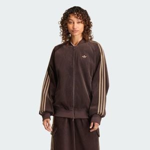adidas Giacca Da Allenamento Corduroy Sst Oversized - Marrone