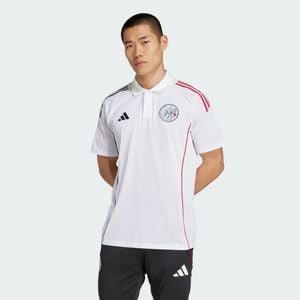 adidas Originals Polo Tiro25 Competition Ajax Amsterdam - Bianco