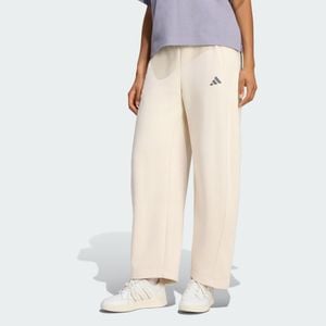adidas Pantaloni Barrel 3 Stripes Studio Fleece - Neutro