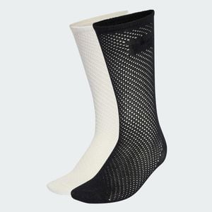 adidas Calze Crochet Crew 2 Paia - Nero