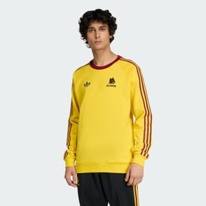 adidas Felpa Originals As Roma - Giallo