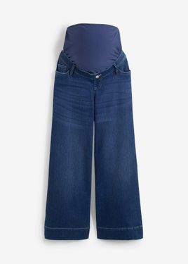 bonprix Jeans Prémaman Cropped, Loose Fit - Blu