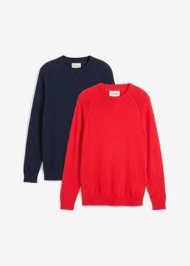 bonprix Maglione - Rosso