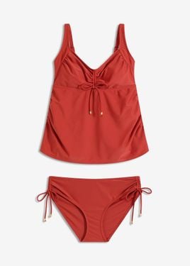 bonprix Tankini Prémaman Con Laccetti (Set 2 Pezzi) - Rosso
