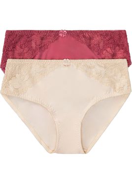 bonprix Slip Alto (Pacco Da 2) - Rosa