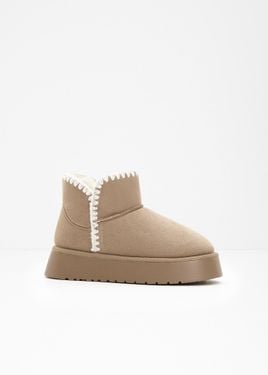 bonprix Scarponcini Con Plateau - Neutro