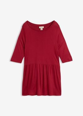 bonprix Maglia Lunga - Rosso